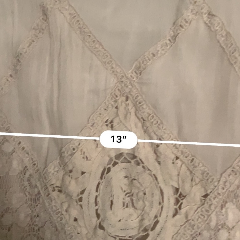 Altar’d State cream lace boho mini dress - Picture 4 of 6